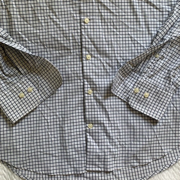 Peter Millar Checkered Button Down Shirt - Picture 2 of 7